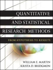 Cover von Quantitative and Statistical Research Methods