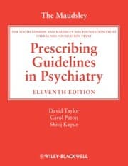 Cover von The Maudsley Prescribing Guidelines in Psychiatry