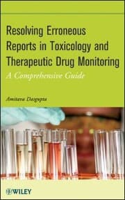 Cover von Resolving Erroneous Reports in Toxicology and Therapeutic Drug Monitoring