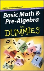 Cover von Basic Math and Pre-Algebra For Dummies