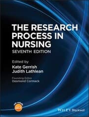 Cover von The Research Process in Nursing