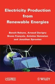 Cover von Electricity Production from Renewable Energies