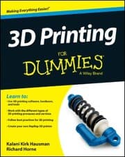 Cover von 3D Printing For Dummies
