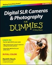 Cover von Digital SLR Cameras & Photography For Dummies