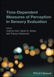 Cover von Time-Dependent Measures of Perception in Sensory Evaluation