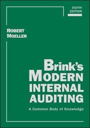 Cover von Brink's Modern Internal Auditing