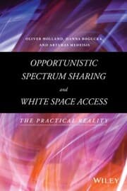 Cover von Opportunistic Spectrum Sharing and White Space Access