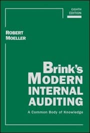 Cover von Brink's Modern Internal Auditing