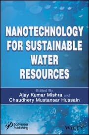 Cover von Nanotechnology for Sustainable Water Resources