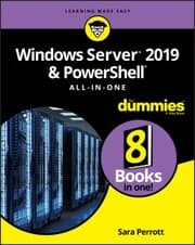 Cover von Windows Server 2019 & PowerShell All-in-One For Dummies