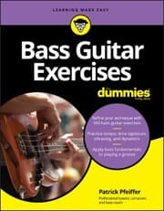 Cover von Bass Guitar Exercises For Dummies