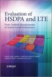 Cover von Evaluation of HSDPA and LTE