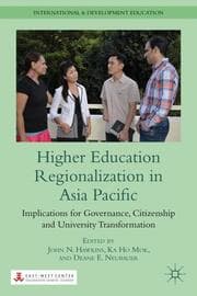 Cover von Higher Education Regionalization in Asia Pacific