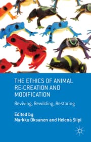 Cover von The Ethics of Animal Re-creation and Modification