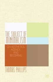 Cover von The Subject of Minimalism