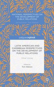 Cover von Latin American and Caribbean Perspectives on the Development of Public Relations