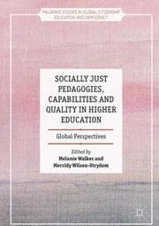 Cover von Socially Just Pedagogies, Capabilities and Quality in Higher Education