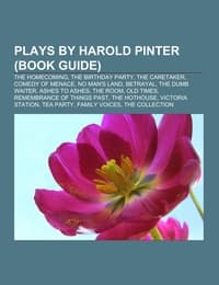 Cover von Plays by Harold Pinter (Book Guide)