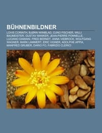 Cover von Bühnenbildner