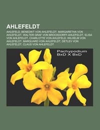 Cover von Ahlefeldt