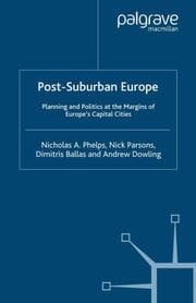 Cover von Post-Suburban Europe