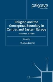 Cover von Religion and the Conceptual Boundary in Central and Eastern Europe