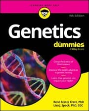 Cover von Genetics For Dummies