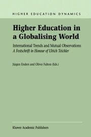 Cover von Higher Education in a Globalising World