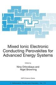 Cover von Mixed Ionic Electronic Conducting Perovskites for Advanced Energy Systems