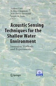 Cover von Acoustic Sensing Techniques for the Shallow Water Environment