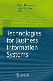 Cover von Technologies for Business Information Systems