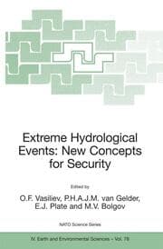 Cover von Extreme Hydrological Events: New Concepts for Security