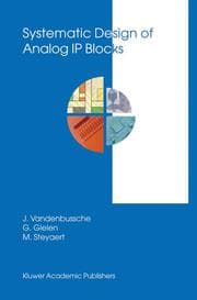 Cover von Systematic Design of Analog IP Blocks