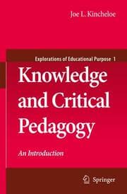 Cover von Knowledge and Critical Pedagogy