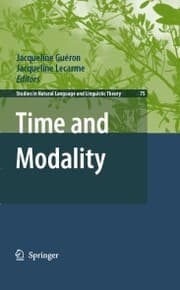 Cover von Time and Modality