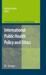 Cover von International Public Health Policy and Ethics