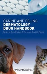 Cover von Canine and Feline - Dermatology Drug Handbook
