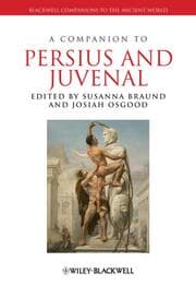 Cover von A Companion to Persius and Juvenal
