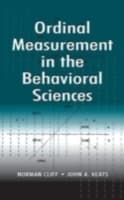 Cover von Ordinal Measurement in the Behavioral Sciences