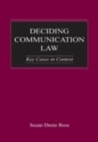 Cover von Deciding Communication Law
