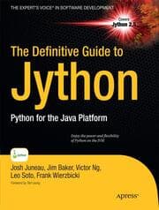 Cover von The Definitive Guide to Jython