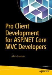 Cover von Pro Client Development for ASP.NET Core MVC Developers