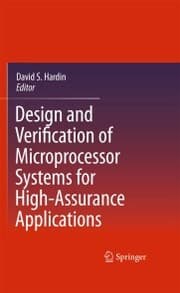 Cover von Design and Verification of Microprocessor Systems for High-Assurance Applications