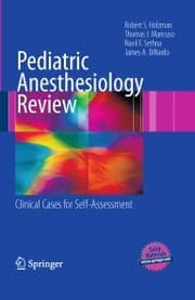 Cover von Pediatric Anesthesiology Review