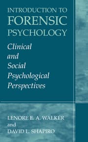 Cover von Introduction to Forensic Psychology