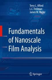 Cover von Fundamentals of Nanoscale Film Analysis