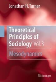 Cover von Theoretical Principles of Sociology, Volume 3