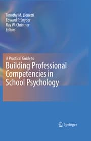 Cover von A Practical Guide to Developing Competencies in School Psychology