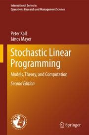 Cover von Stochastic Linear Programming