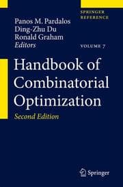 Cover von Handbook of Combinatorial Optimization
